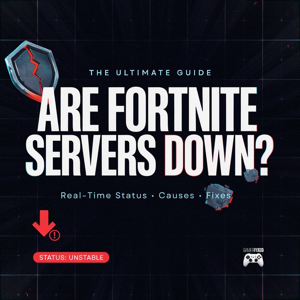 The Ultimate Guide to "Are Fortnite Servers Down?" – Real-Time Status, Causes, and Fixes
